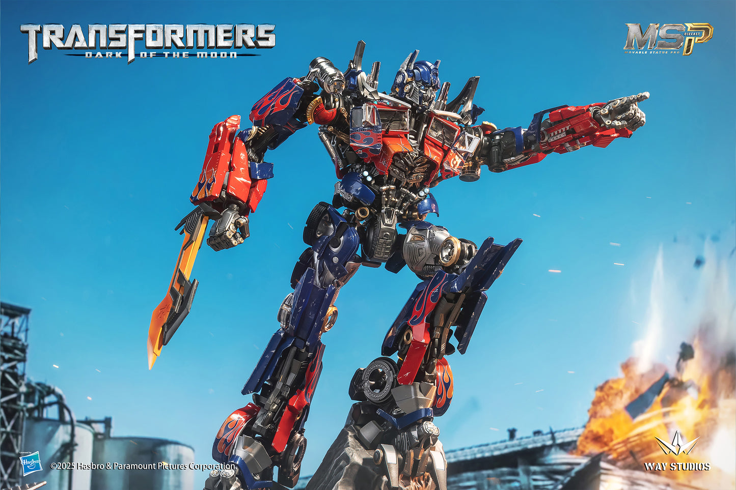 "Transformers: Dark of the Moon" MSP Series Optimus Prime