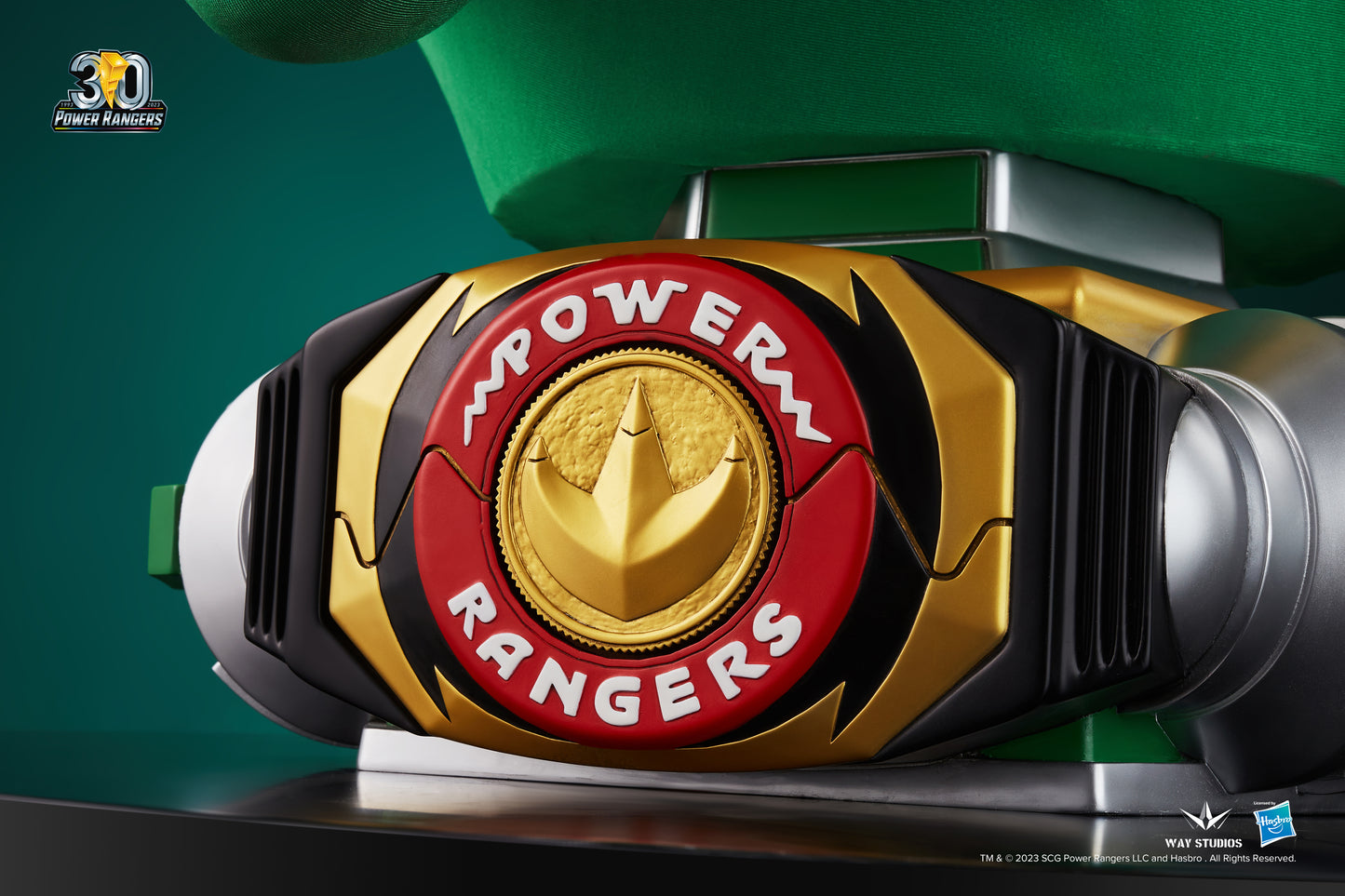 POWER RANGERS SERIES GREEN RANGER LIFE SIZE BUST