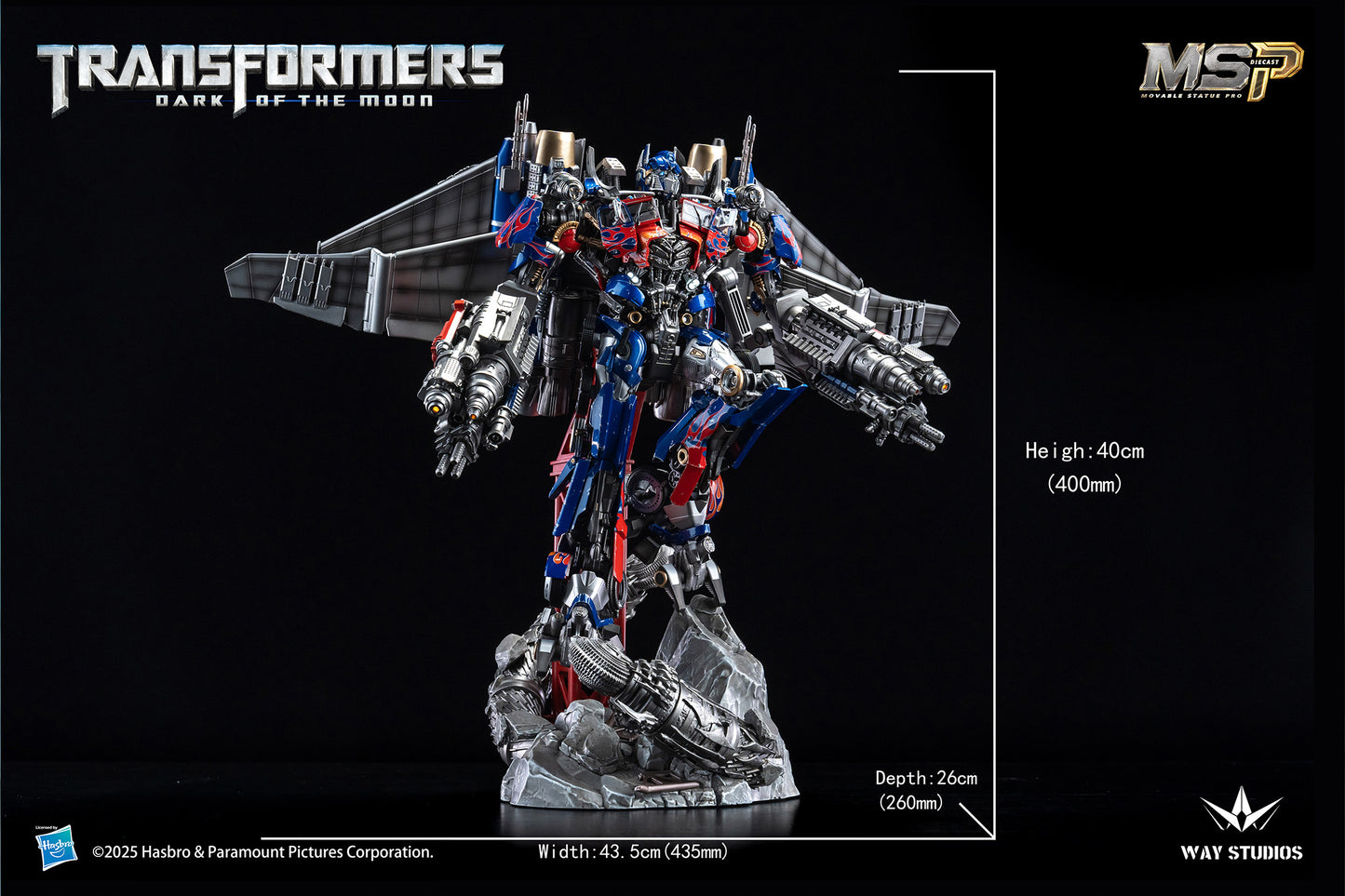 "Transformers: Dark of the Moon" MSP Series Optimus Prime