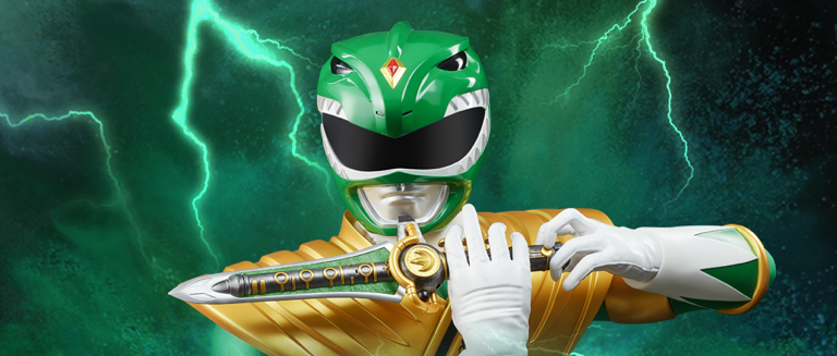 POWER RANGERS SERIES GREEN RANGER LIFE SIZE BUST