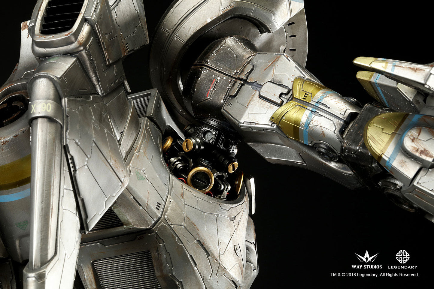 PACIFIC RIM - STRIKER EUREKA STATUE EX PRO PLUS VERSION