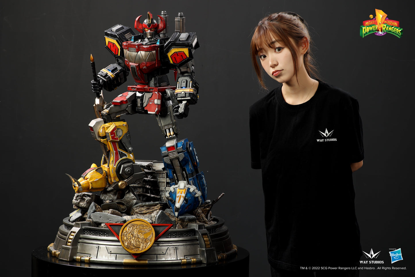 MIGHTY MORPHIN POWER RANGERS - DINO MEGAZORD