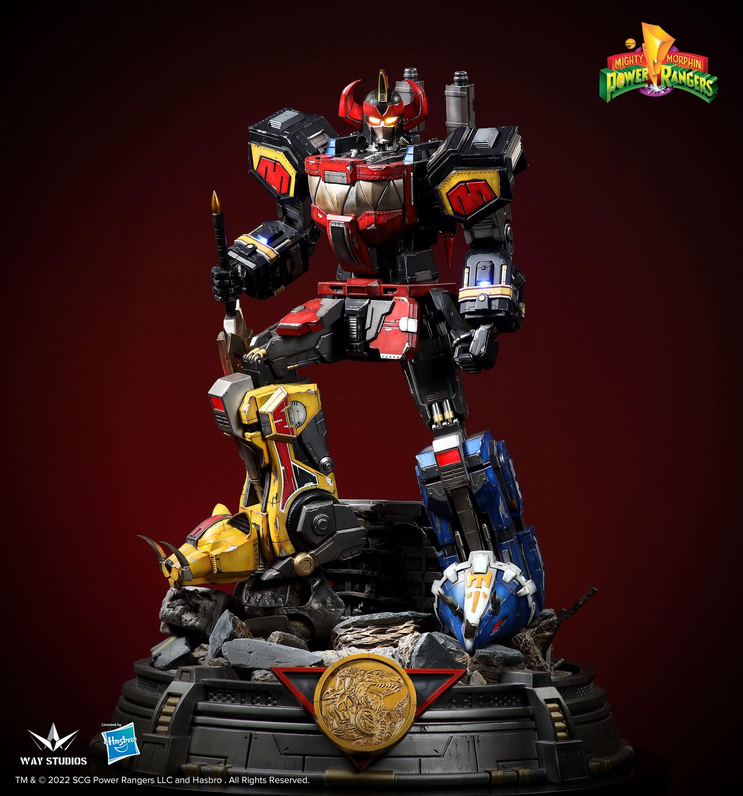MIGHTY MORPHIN POWER RANGERS - DINO MEGAZORD
