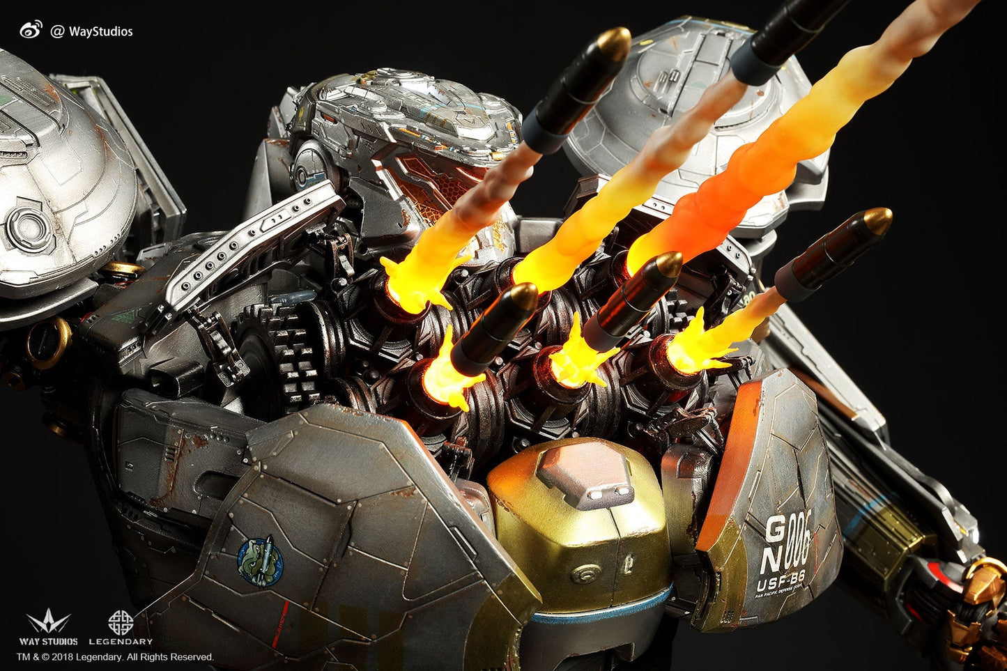 PACIFIC RIM - STRIKER EUREKA STATUE EX PRO PLUS VERSION