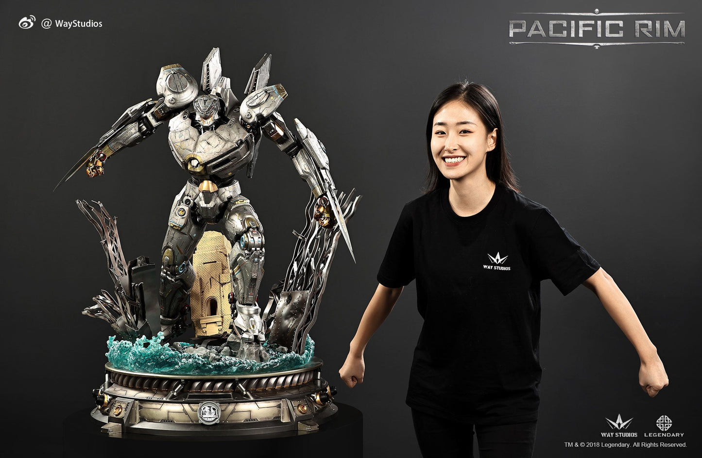 PACIFIC RIM - STRIKER EUREKA STATUE EX PRO VERSION