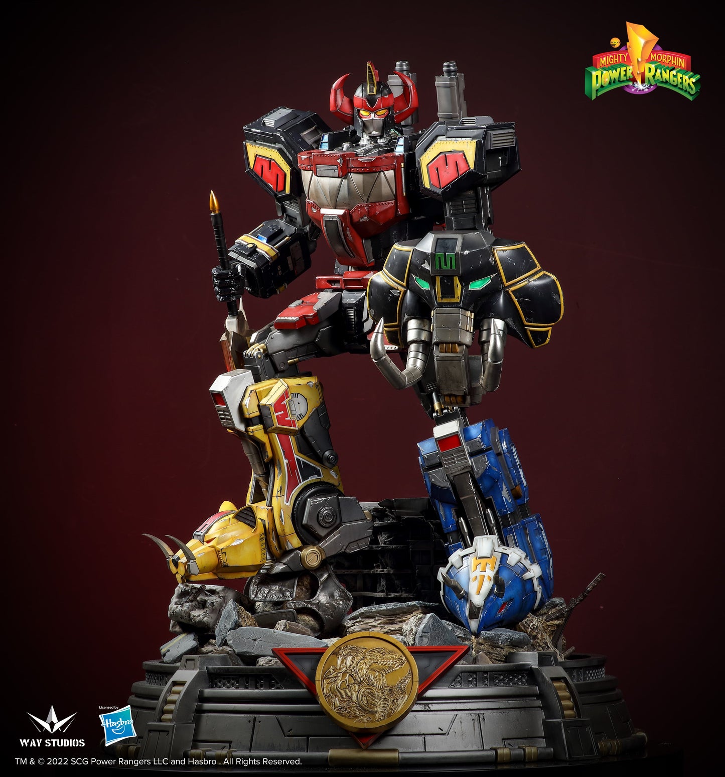 MIGHTY MORPHIN POWER RANGERS - DINO MEGAZORD