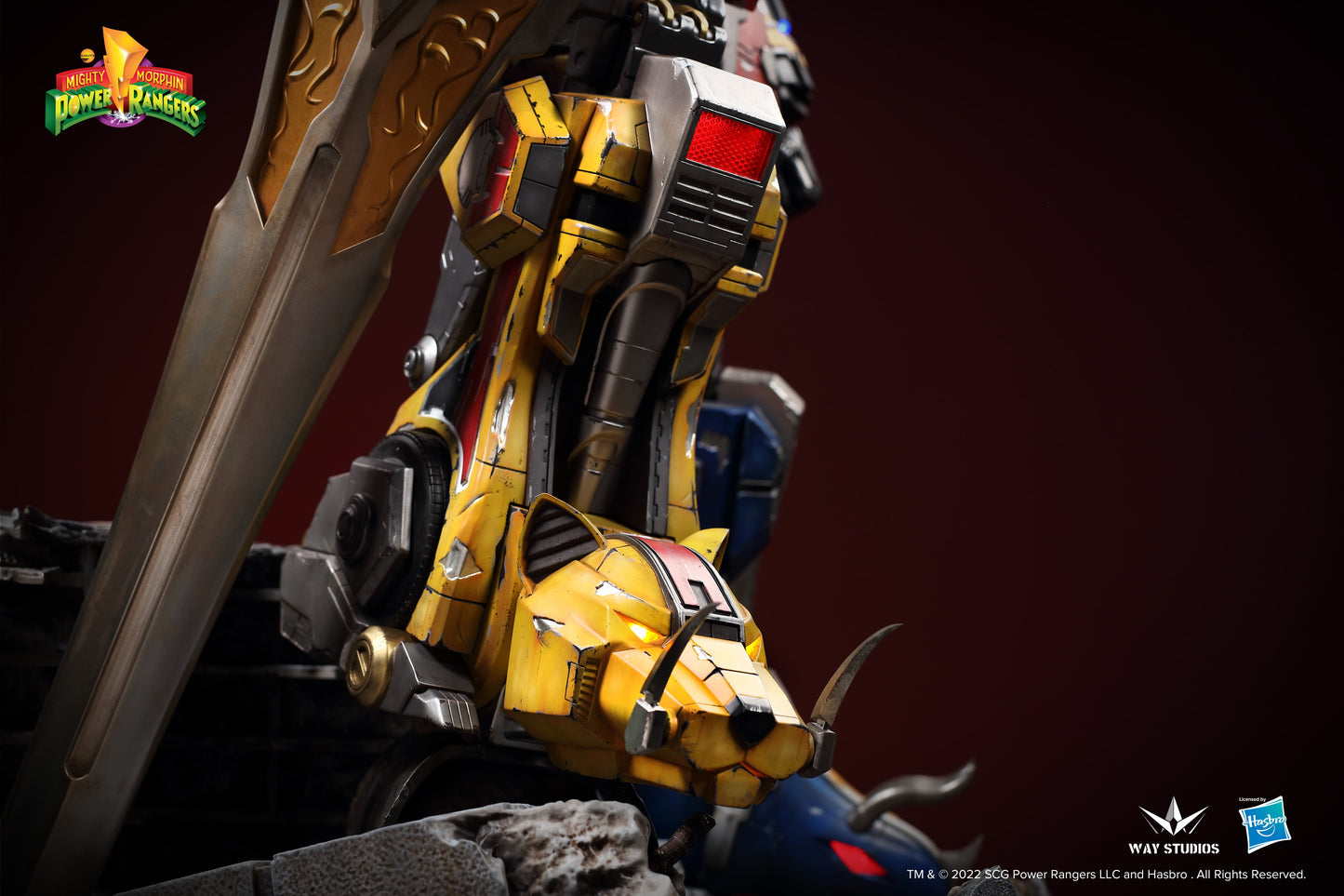 MIGHTY MORPHIN POWER RANGERS - DINO MEGAZORD