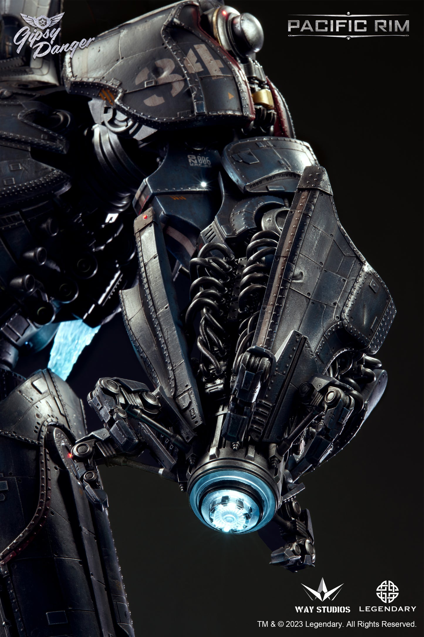 PACIFIC RIM - GIPSY DANGER STATUE EX VERSION