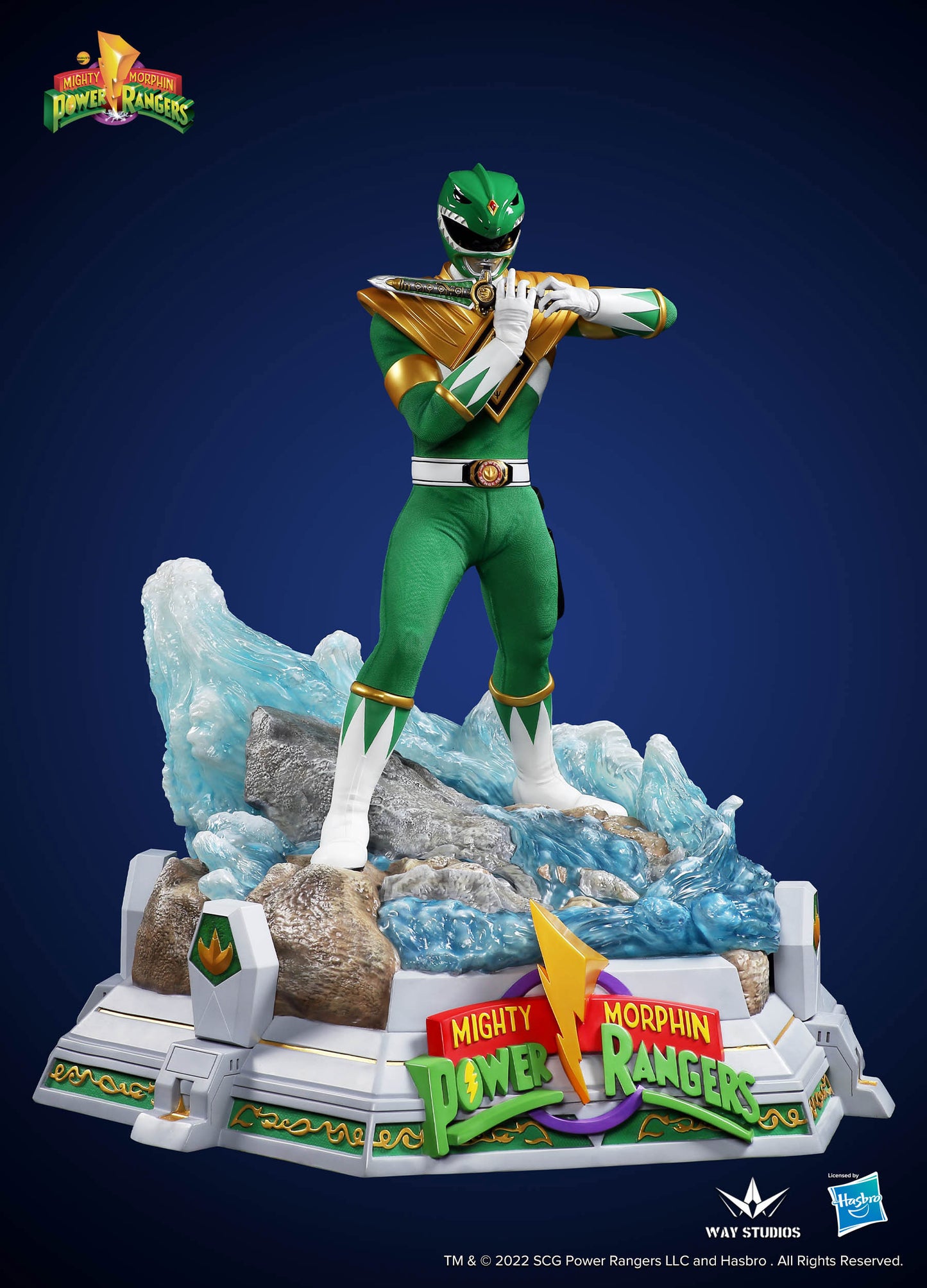 POWER RANGERS GREEN RANGER 1/4 SCALE STATUE