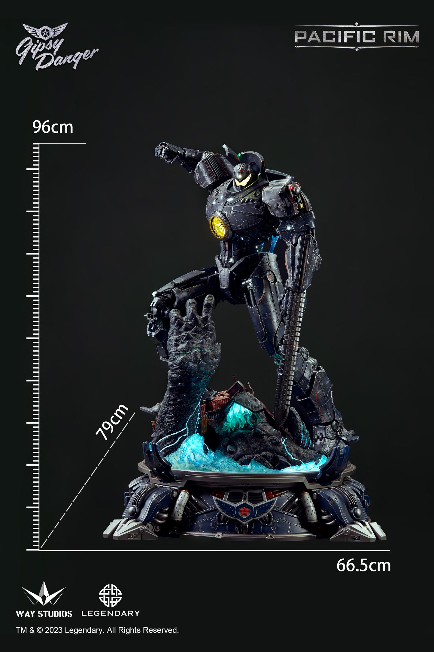 PACIFIC RIM - GIPSY DANGER STATUE EX VERSION