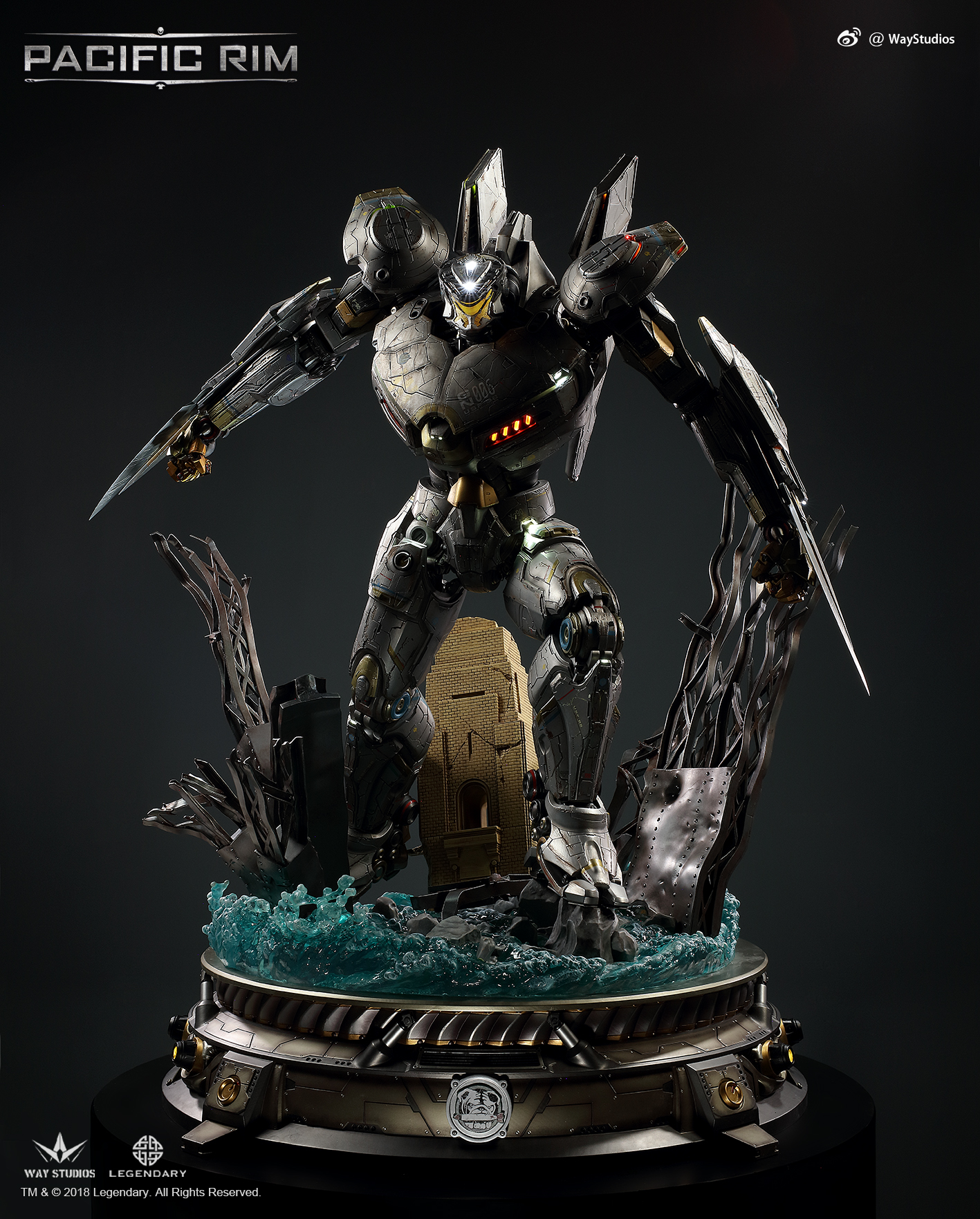 PACIFIC RIM - STRIKER EUREKA STATUE EX PRO PLUS VERSION