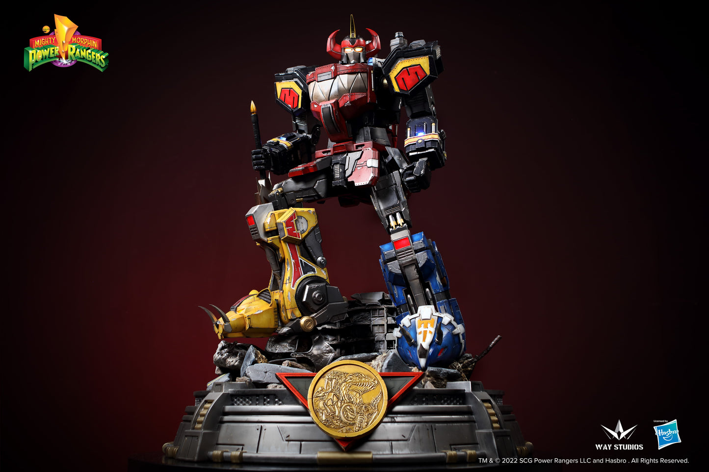 MIGHTY MORPHIN POWER RANGERS - DINO MEGAZORD