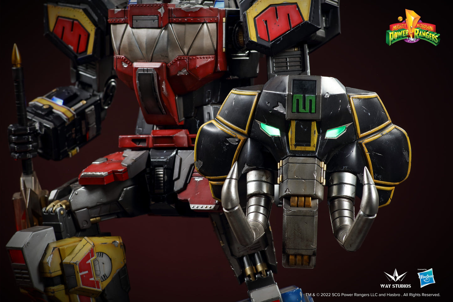 MIGHTY MORPHIN POWER RANGERS - DINO MEGAZORD