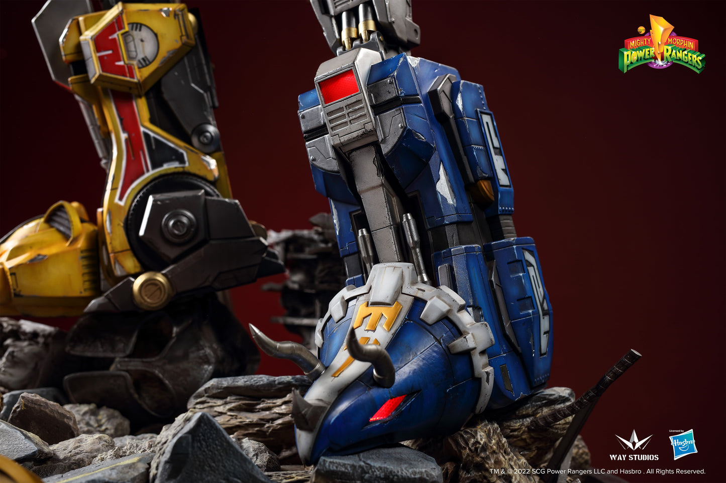 MIGHTY MORPHIN POWER RANGERS - DINO MEGAZORD