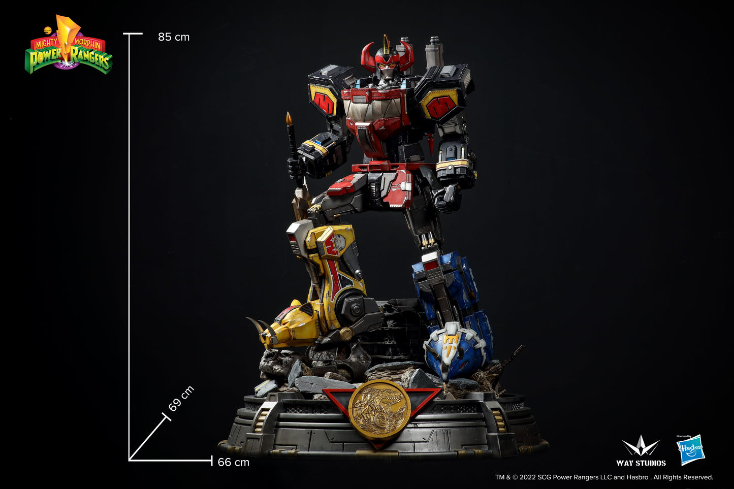 MIGHTY MORPHIN POWER RANGERS - DINO MEGAZORD