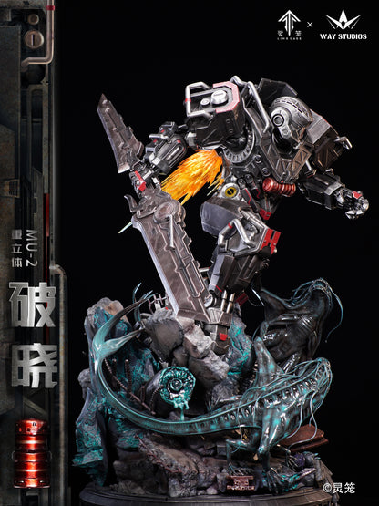 WAYSTUDIOS LINGCAGE SERIES STATUE - HEAVY-DUTY MECHA MU2