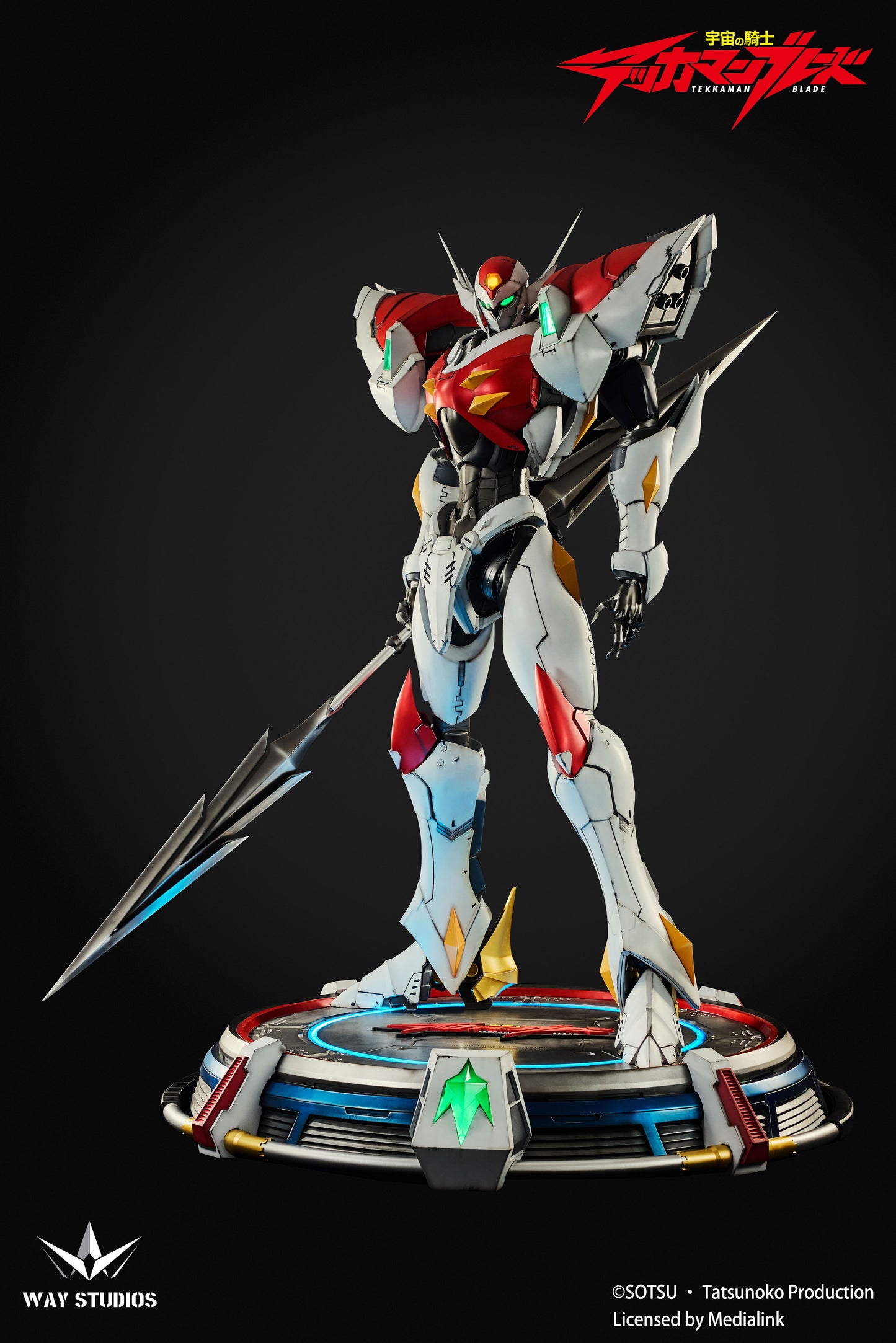 Tekkaman Blade life size statue