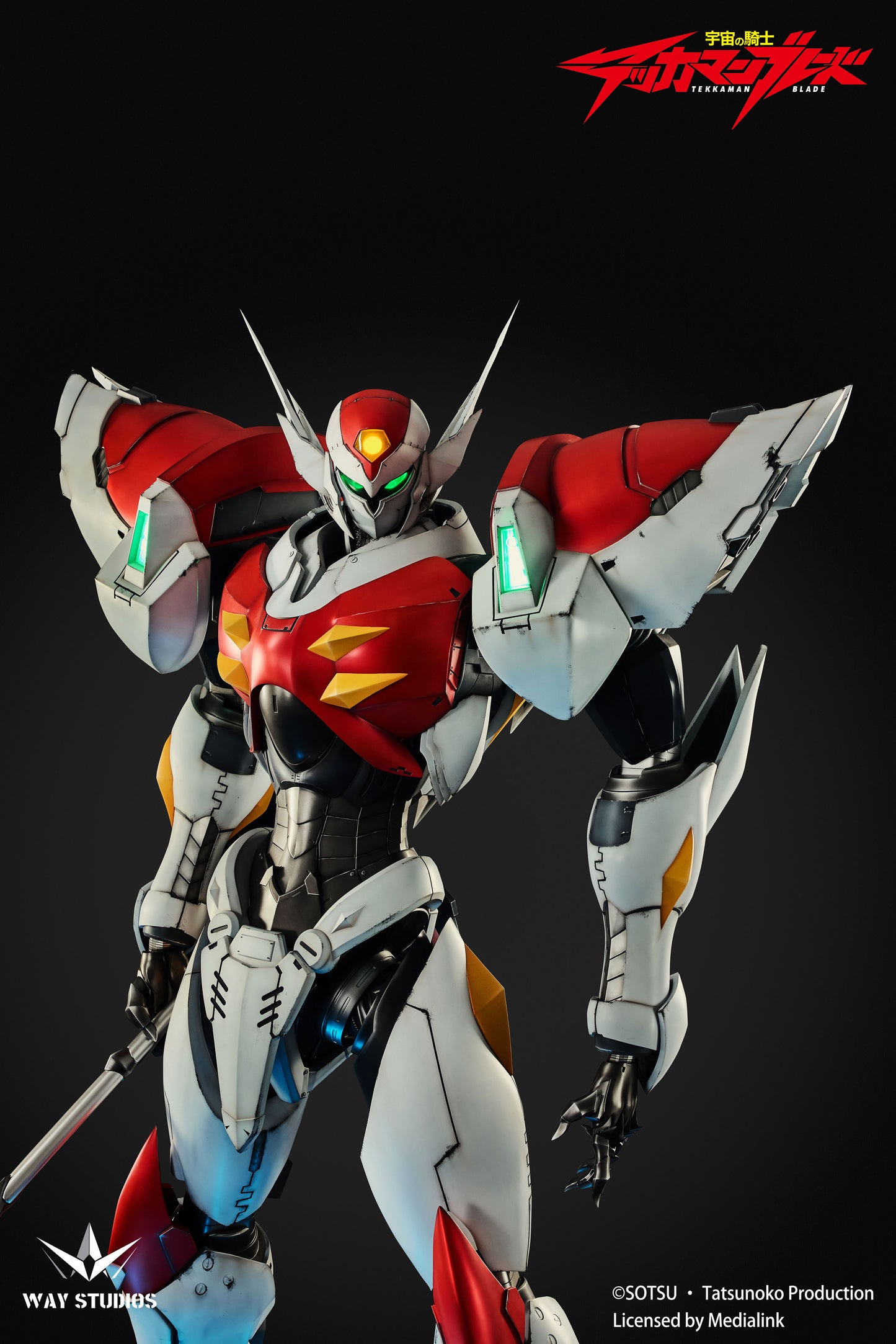 Tekkaman Blade life size statue