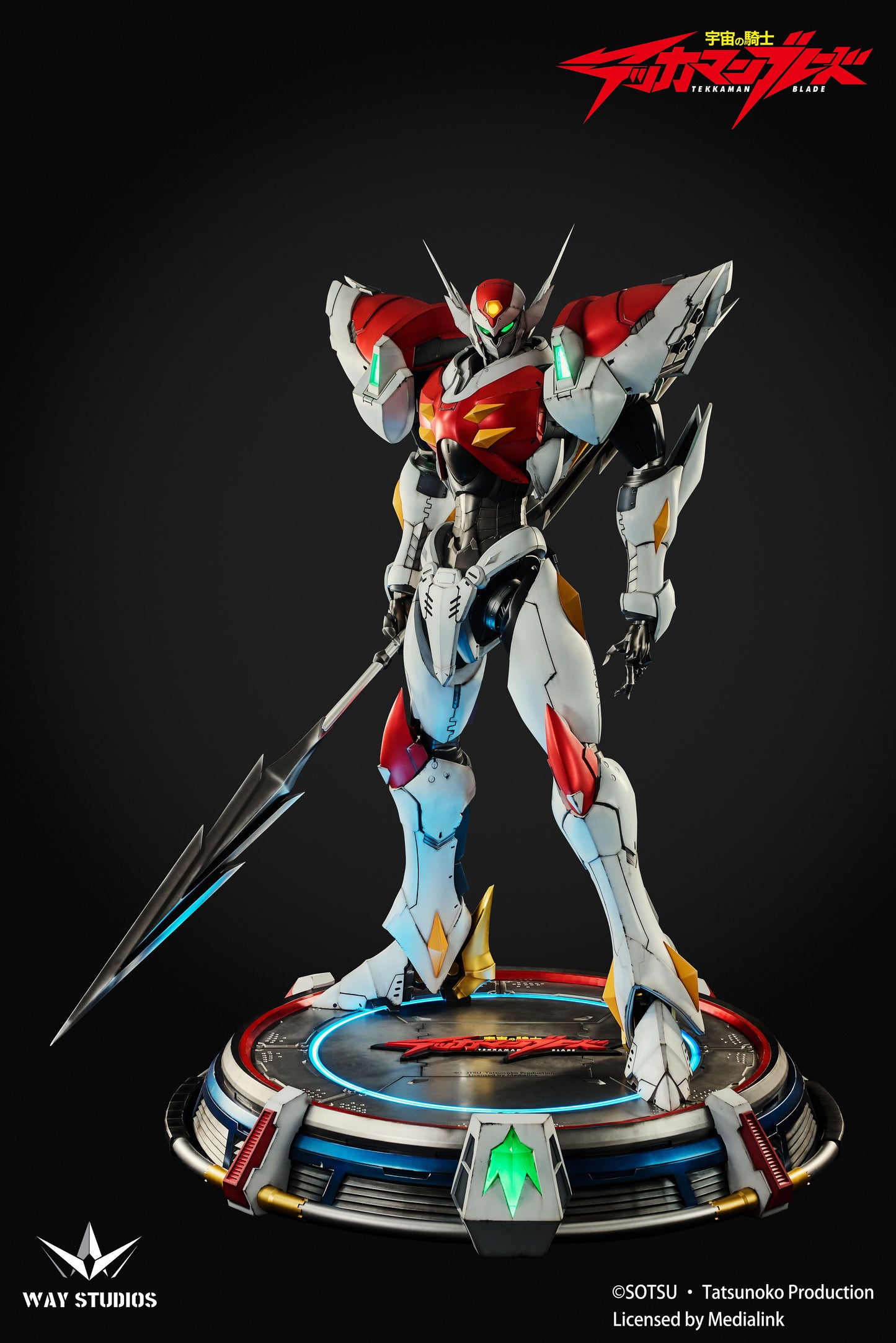 Tekkaman Blade life size statue