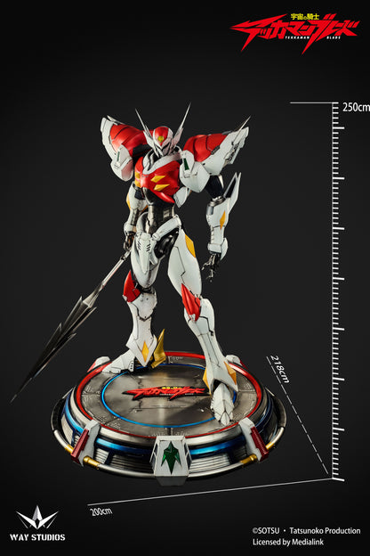 Tekkaman Blade life size statue