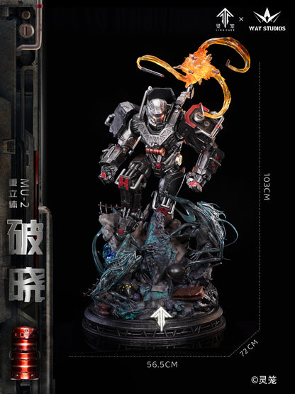 WAYSTUDIOS LINGCAGE SERIES STATUE - HEAVY-DUTY MECHA MU2