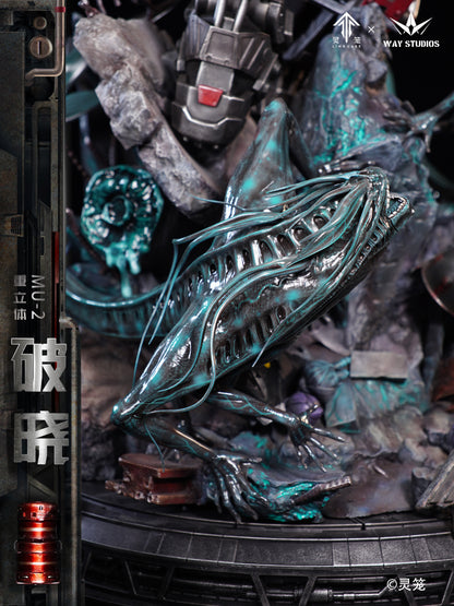 WAYSTUDIOS LINGCAGE SERIES STATUE - HEAVY-DUTY MECHA MU2