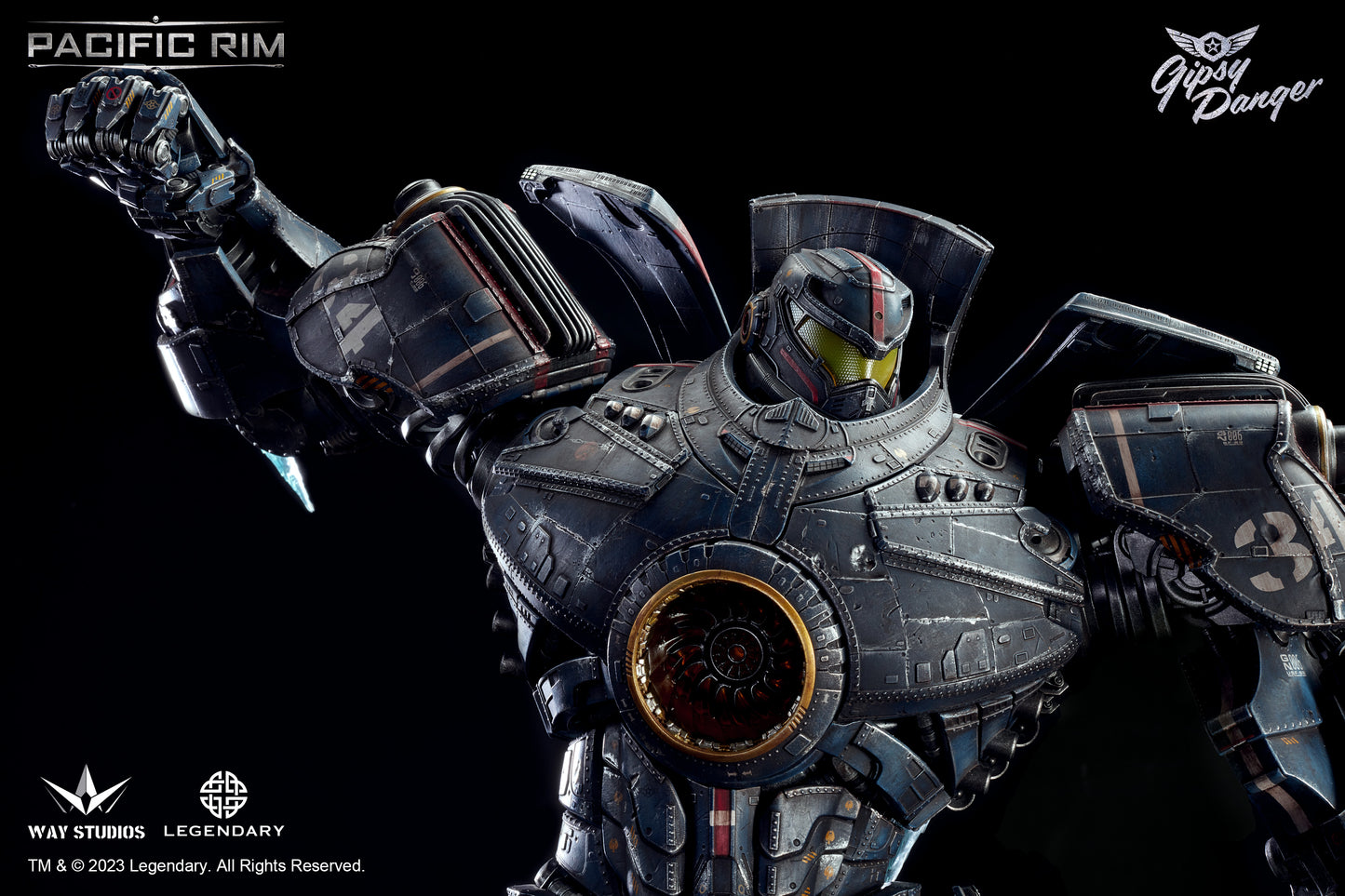 PACIFIC RIM - GIPSY DANGER STATUE EX PRO VERSION