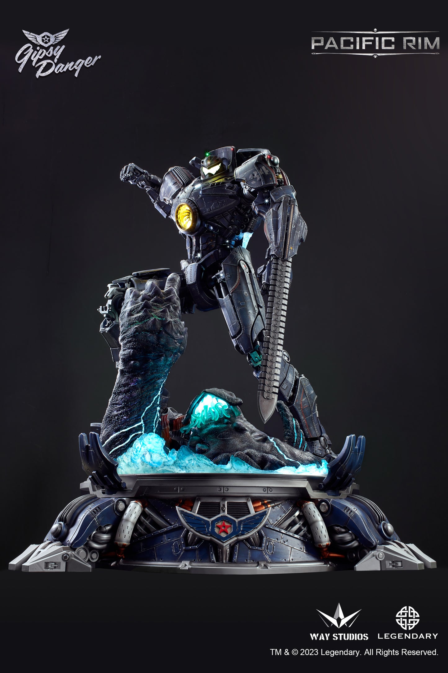 PACIFIC RIM - GIPSY DANGER STATUE EX PRO VERSION