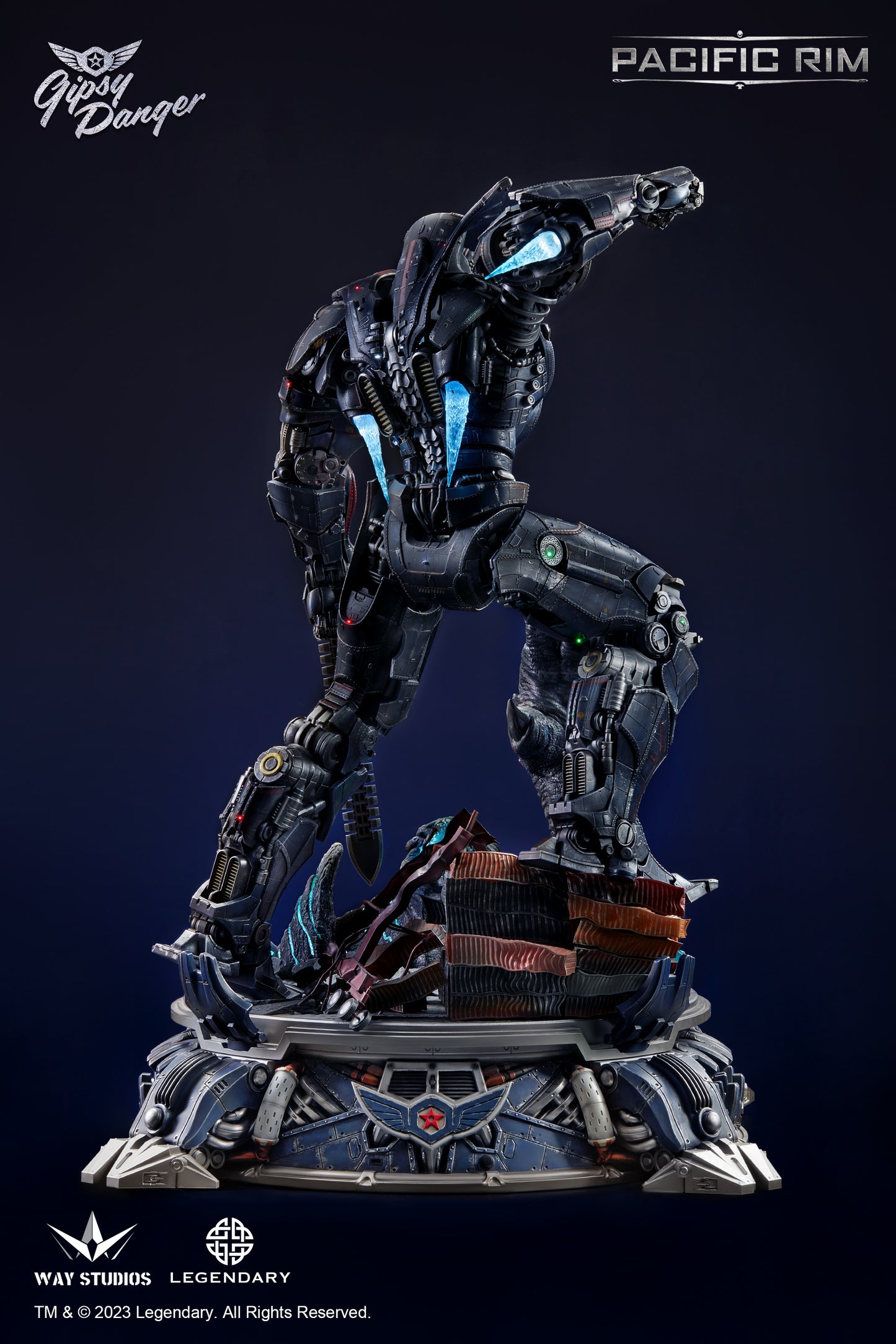 PACIFIC RIM - GIPSY DANGER STATUE EX PRO VERSION