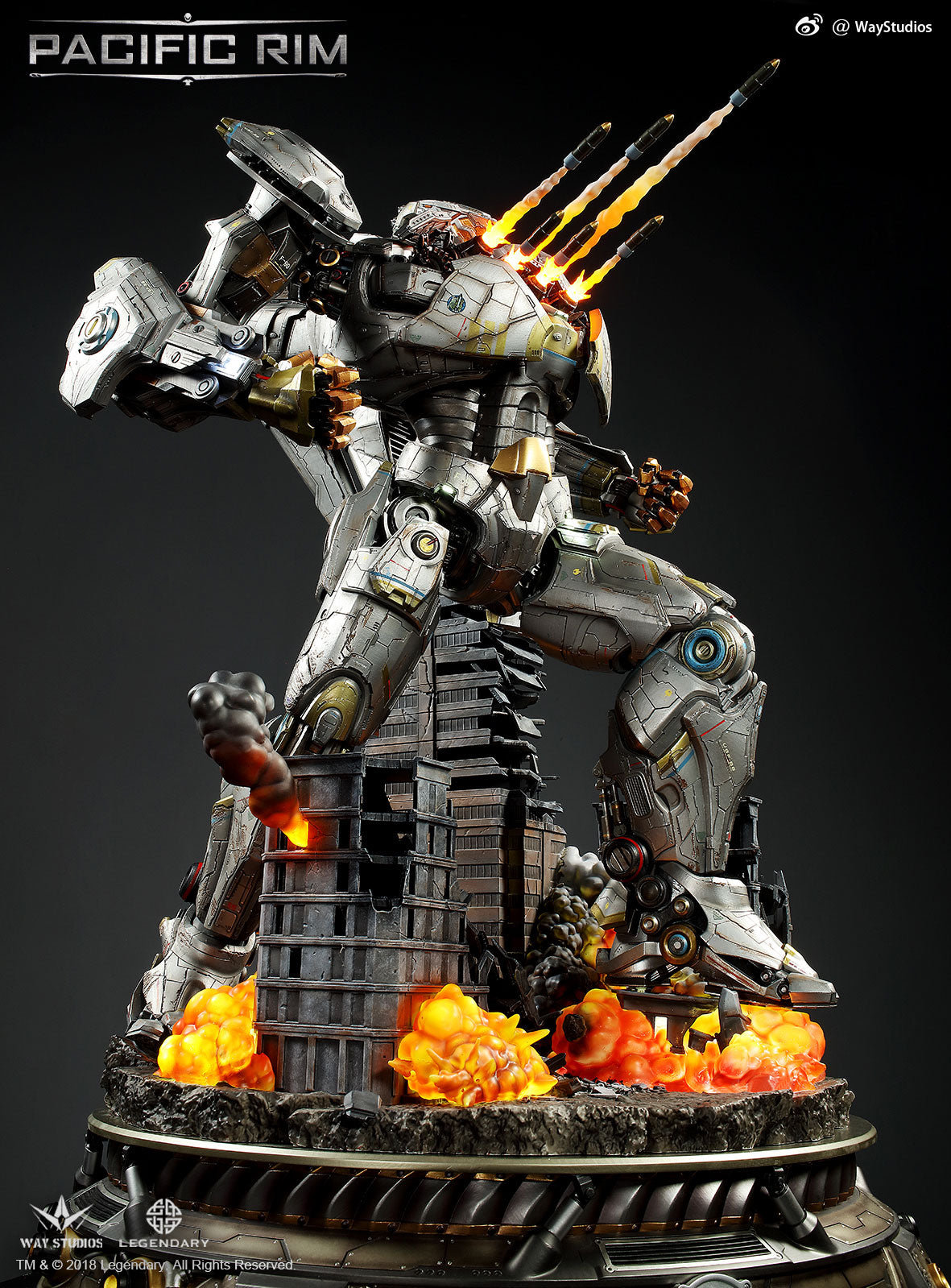 PACIFIC RIM - STRIKER EUREKA STATUE EX PRO VERSION