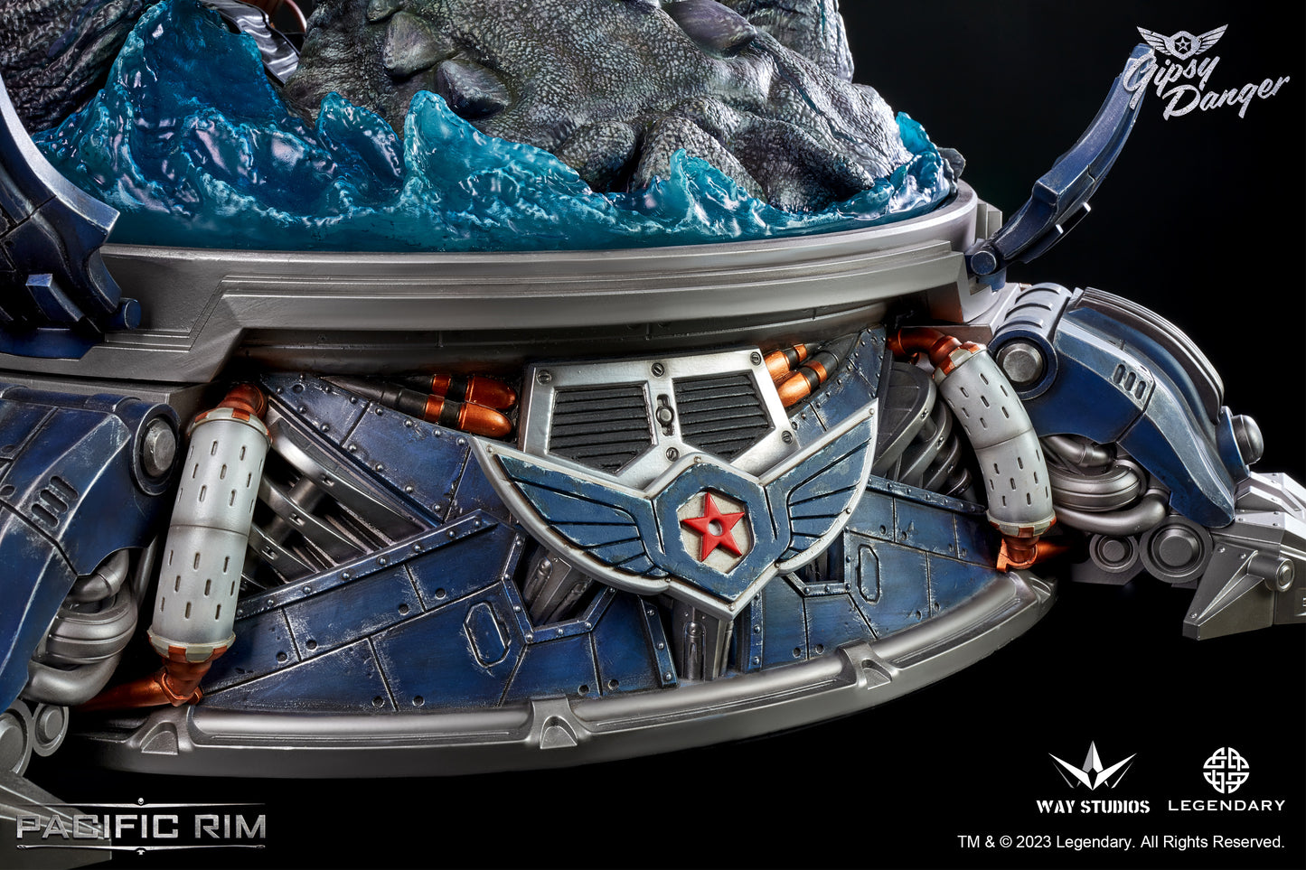 PACIFIC RIM - GIPSY DANGER STATUE EX PRO VERSION