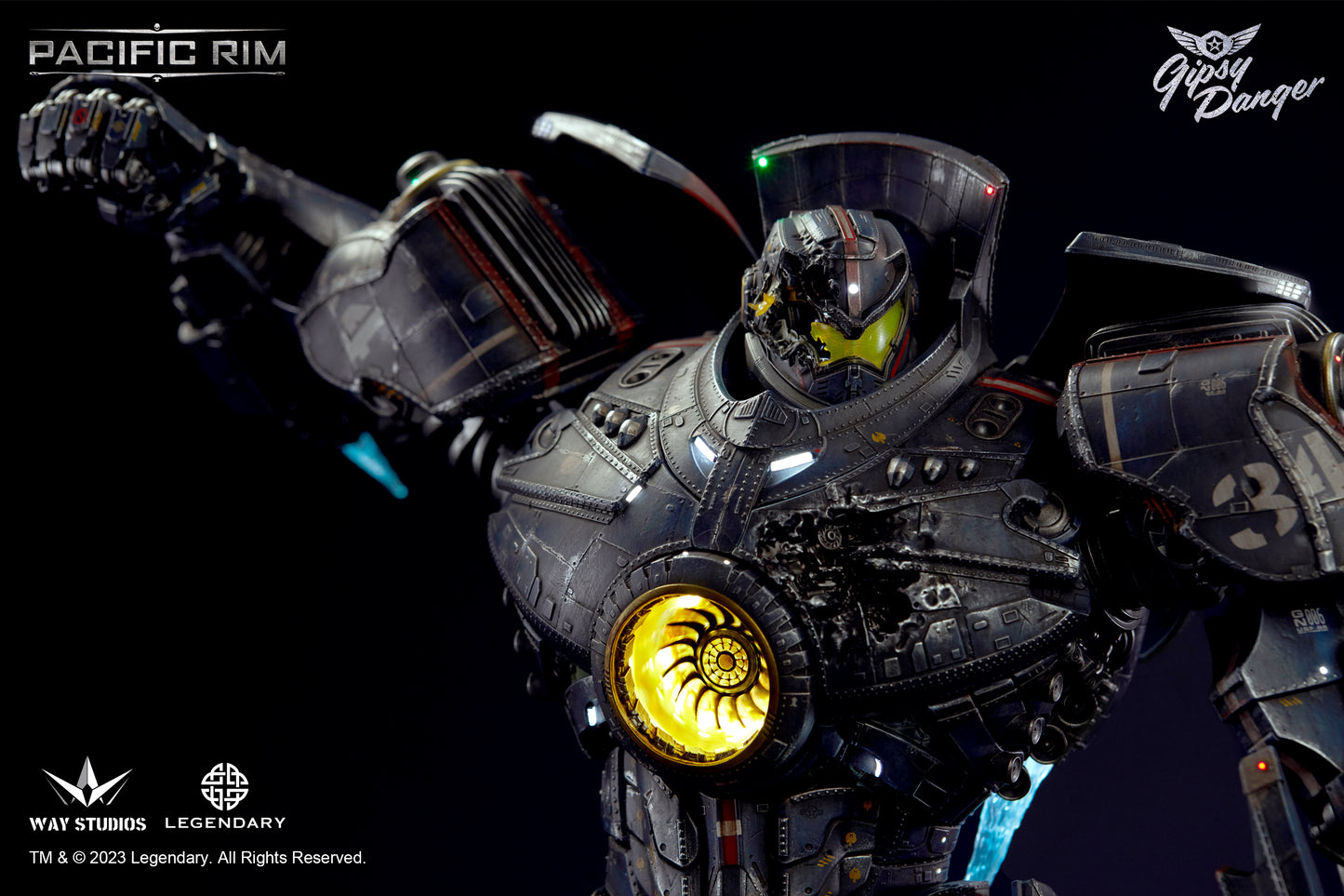 PACIFIC RIM - GIPSY DANGER STATUE EX PRO VERSION