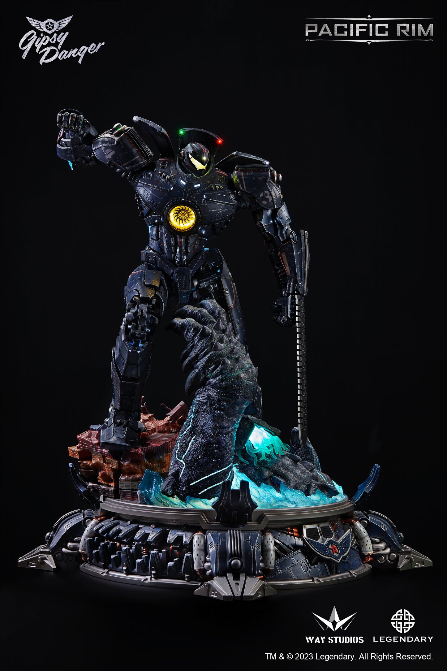 PACIFIC RIM - GIPSY DANGER STATUE EX PRO VERSION